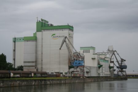 Der Hafen Veltenhof.